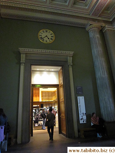 Entering Grenville Room