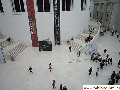 Great Court is huge